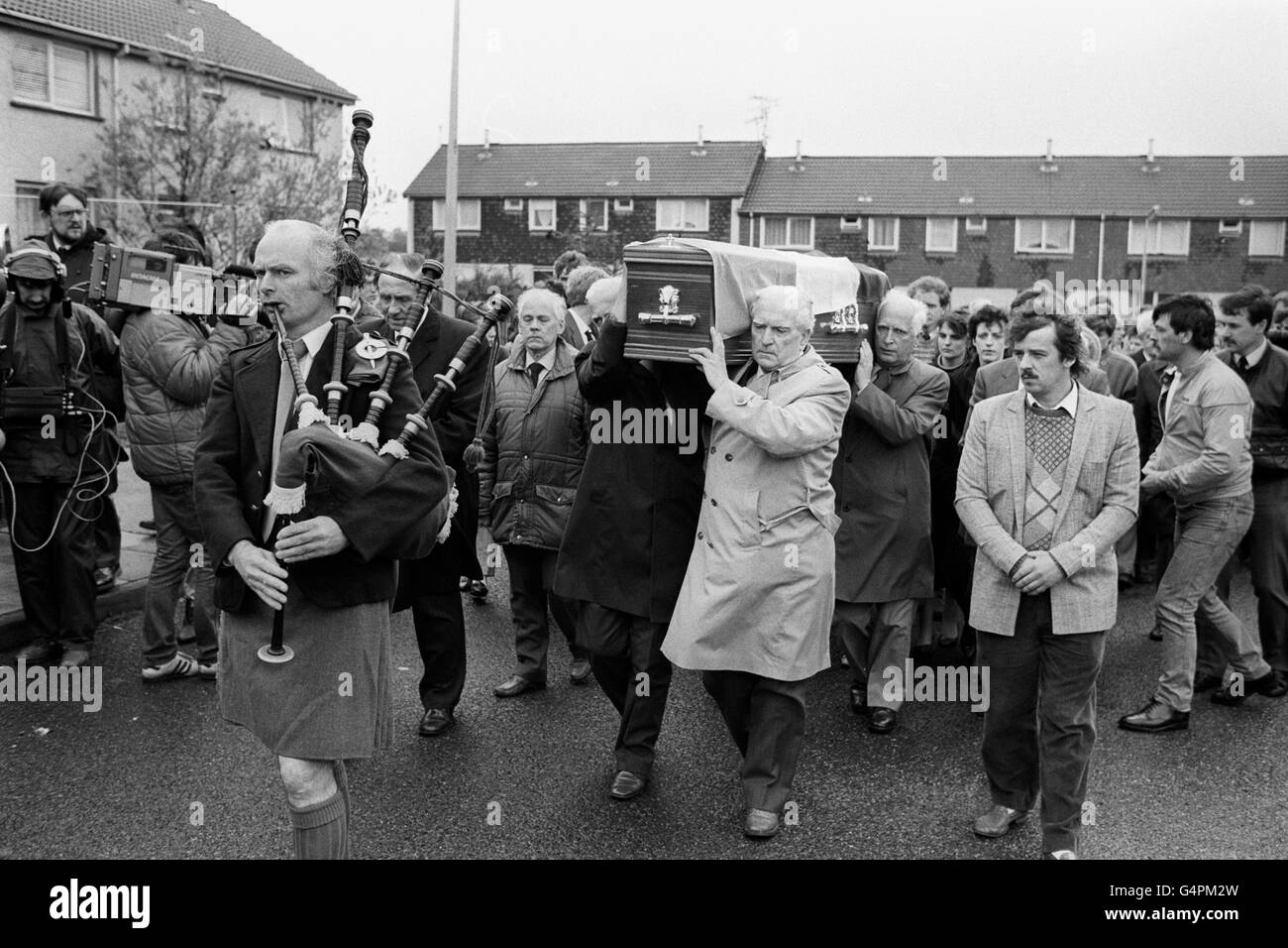 Nordirland - Probleme - Loughall Massaker - Dungannon Stockfoto