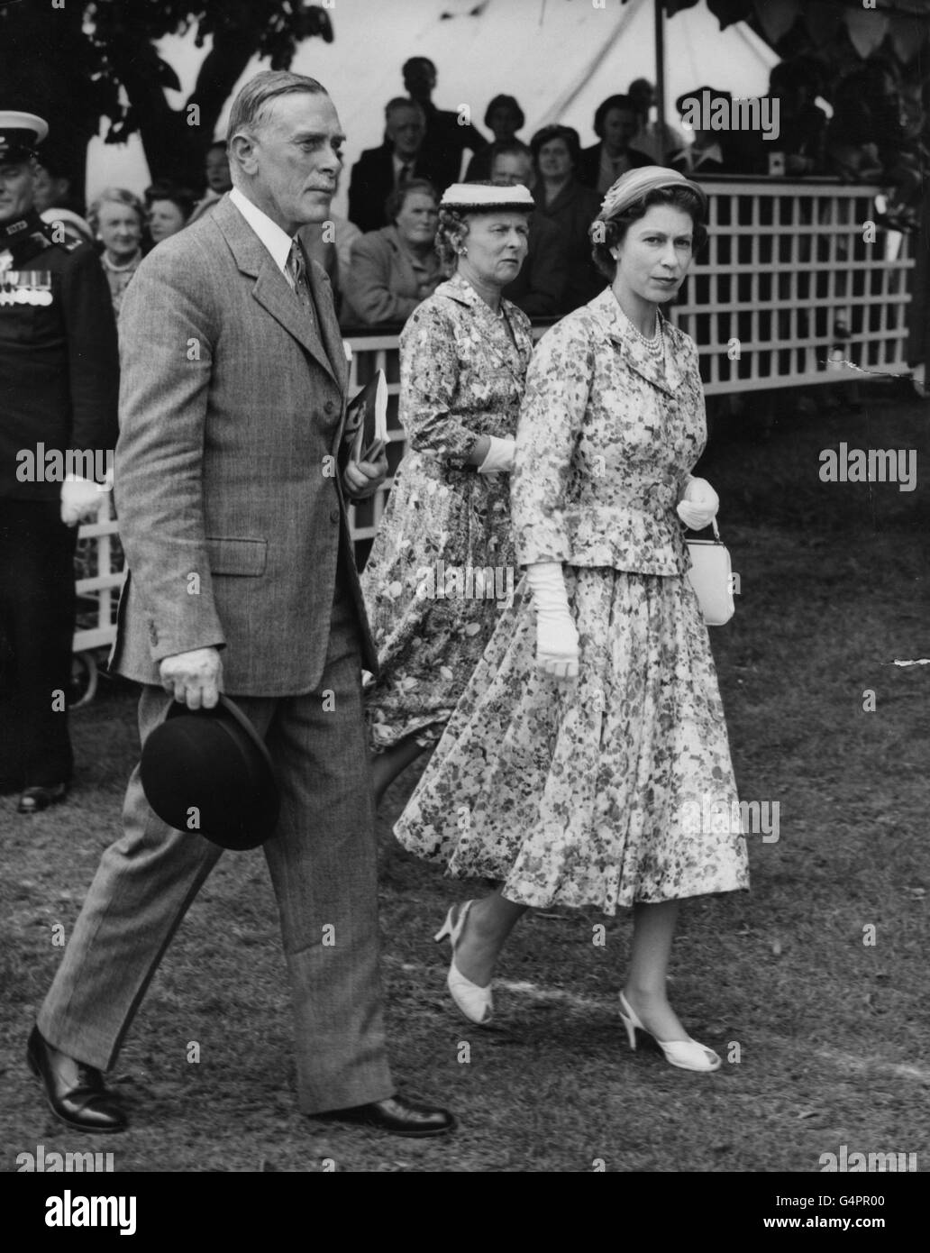 Royalty - Königin Elizabeth II arabische Pferd Gesellschaft Sommer-Show - Roehampton Stockfoto