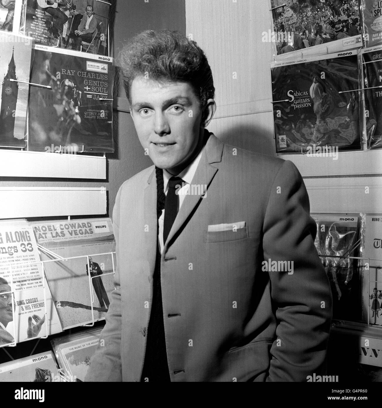 Musik - Shirley Bassey - Shirley Bassey Record Shop - West End Lane, London Stockfoto