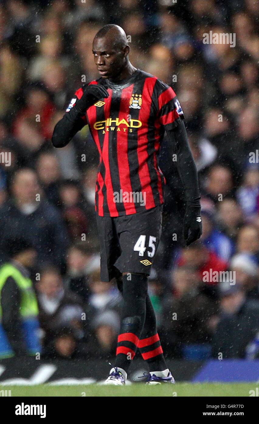 Fußball - Barclays Premier League - Chelsea gegen Manchester City - Stamford Bridge Stockfoto