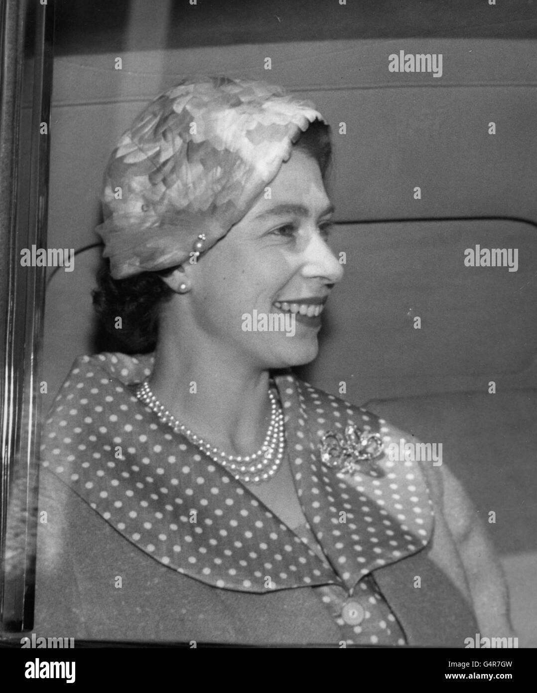 Royalty - Königin Elizabeth II - London Stockfoto