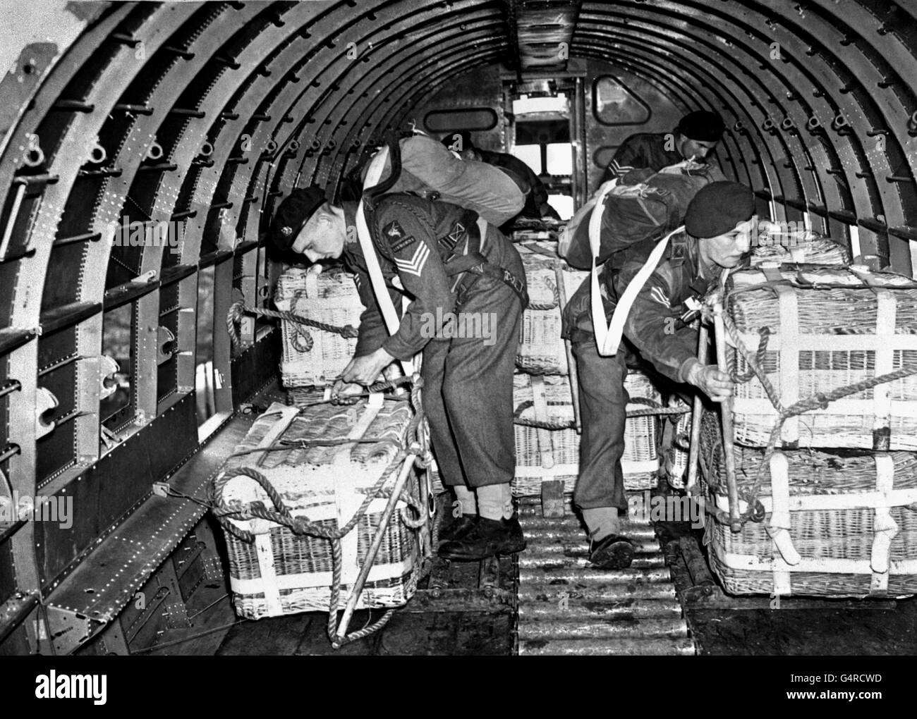 Weltkrieg zwei - UK & Commonwealth - Heimatfront - britische Armee - Royal Army Service Corps - 1943 Stockfoto