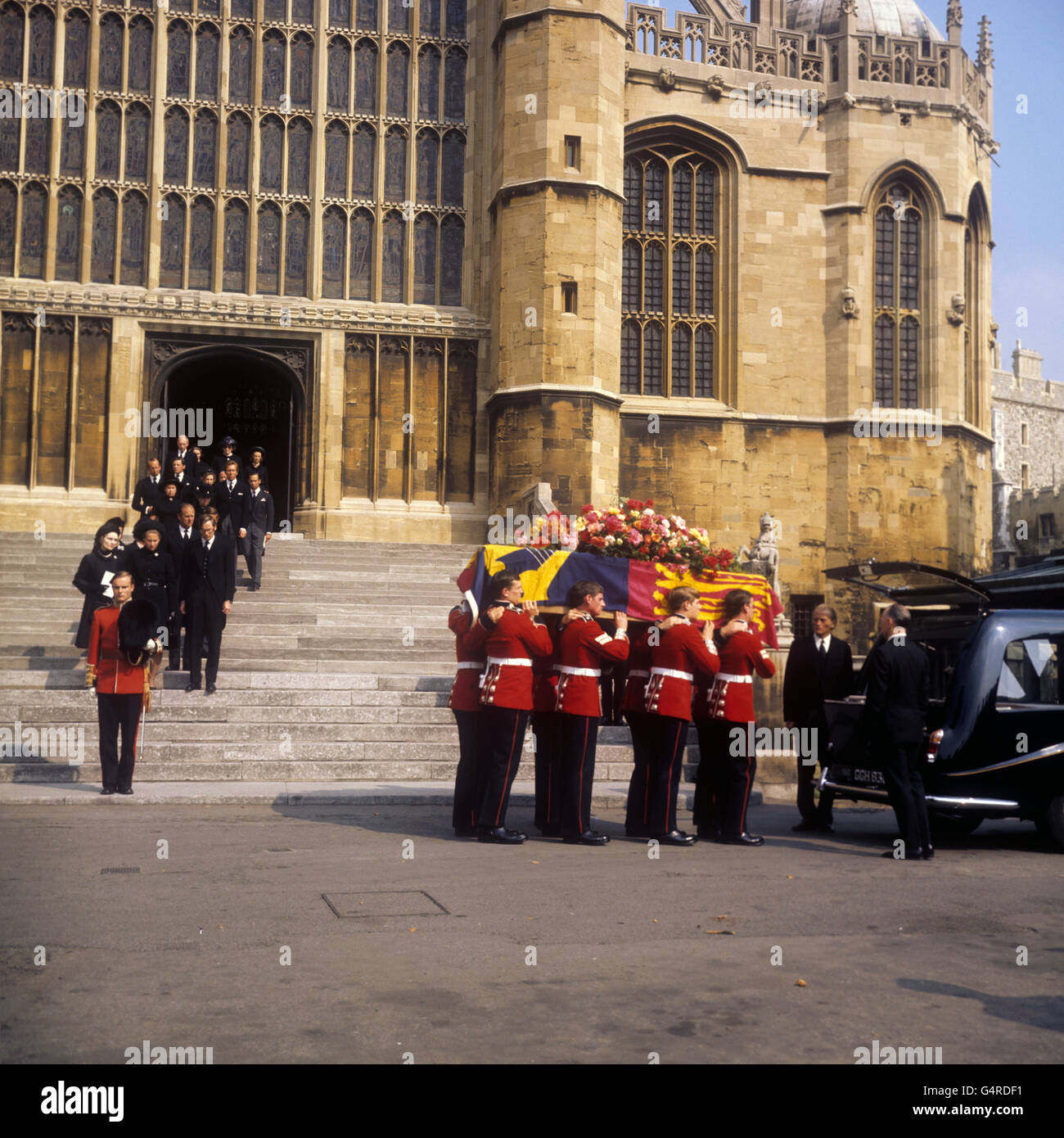 Royalty - Prinz William von Gloucester Beerdigung - Windsor Castle Stockfoto