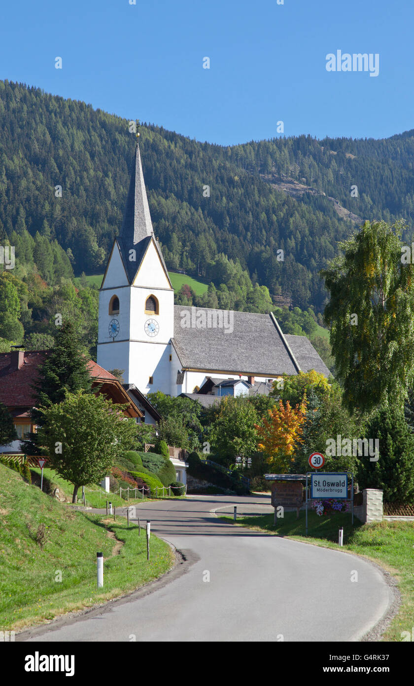 St. Oswald-Möderbrugg, Steiermark, Österreich, Europa Stockfoto