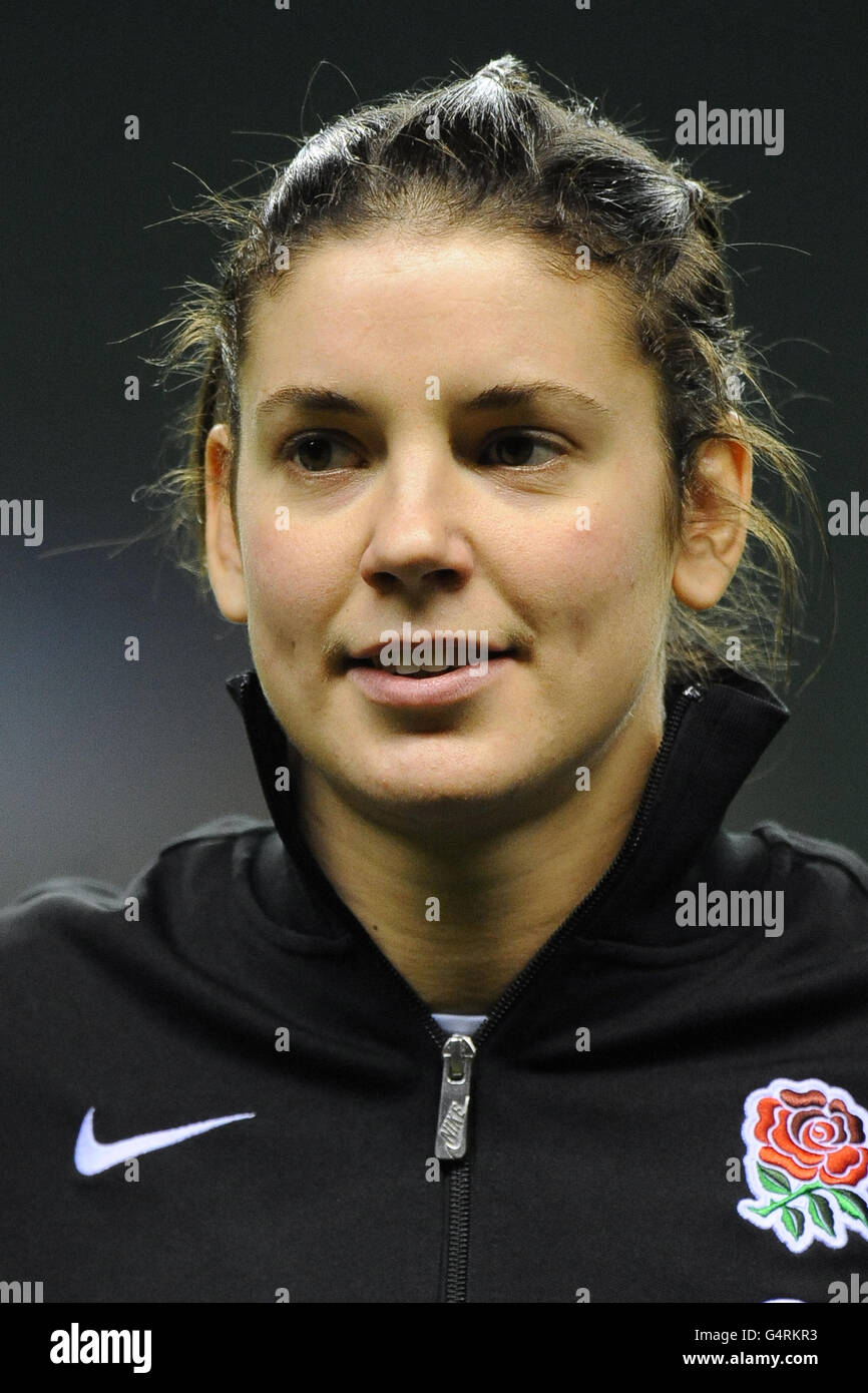 Rugby Union - 2011 Autumn Internationals - England Frauen gegen Neuseeland Frauen - Twickenham. Sarah Hunter, England Stockfoto