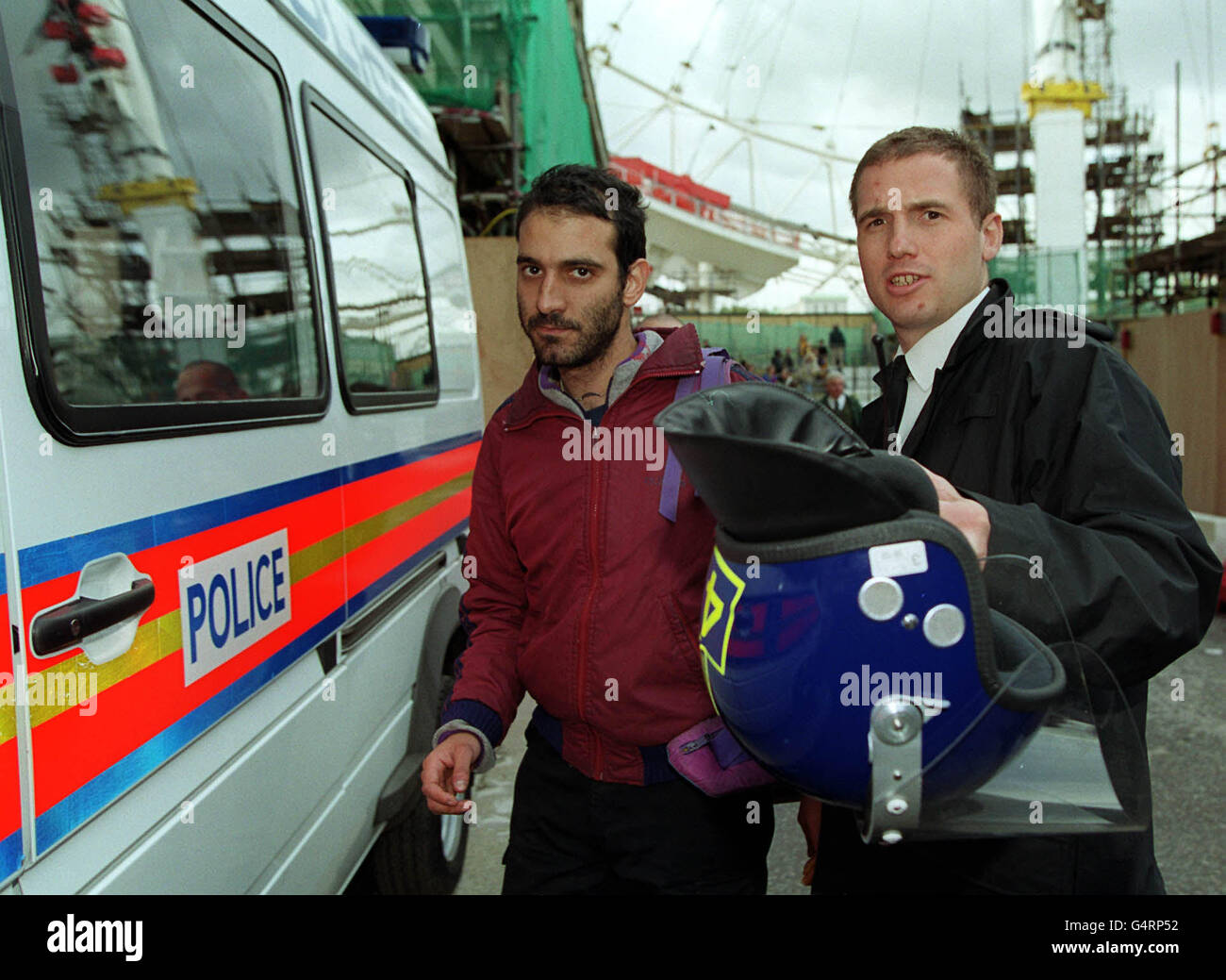 MILLENNIUM Protest 12 Stockfoto