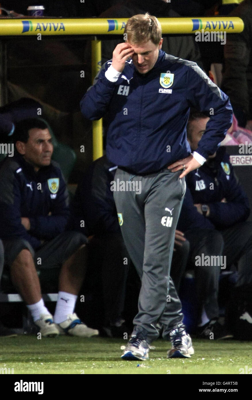 Fußball - FA-Cup - 3. Runde - Norwich City V Burnley - Carrow Road Stockfoto