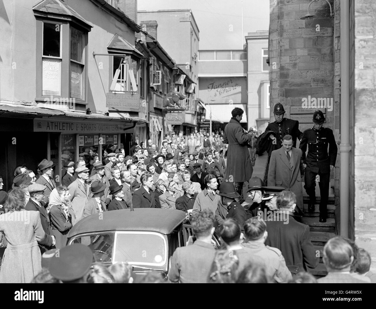 Britische Verbrechen - Mord - Säurebad Morde - Horsham - 1949 Stockfoto