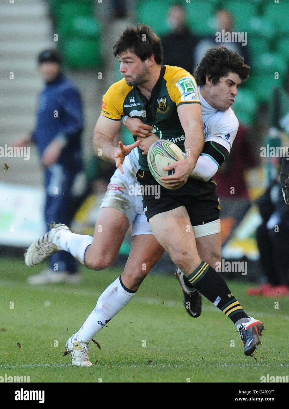 Rugby-Union - Heineken Cup - Pool 1 - Northampton Saints V Castres Olympique - Franklin Gardens Stockfoto