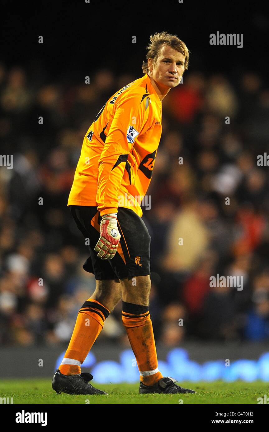 Fußball - Barclays Premier League - Fulham V Bolton Wanderers - Craven Cottage Stockfoto