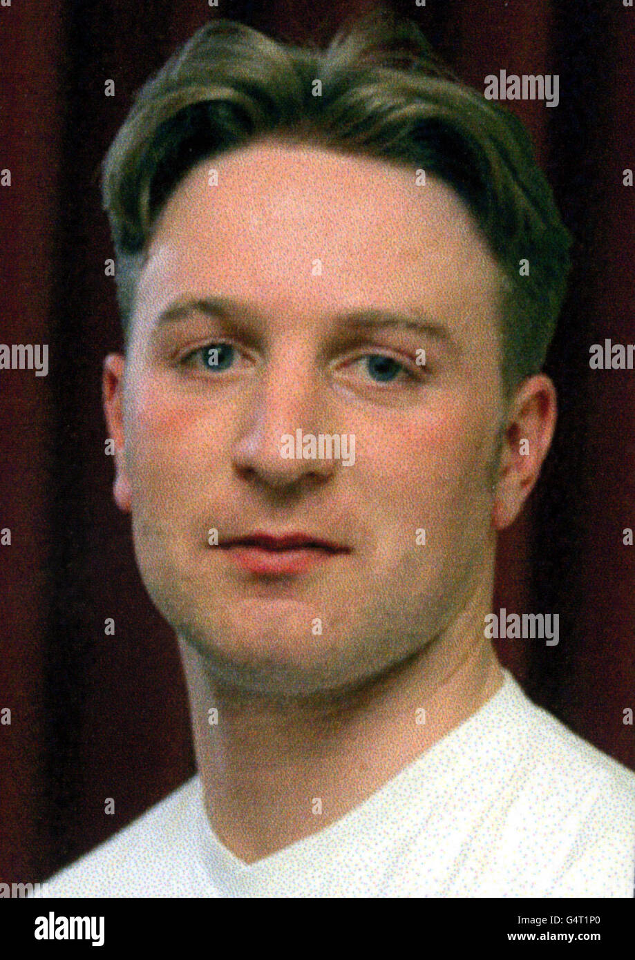 Phil Noble, Fotograf des PA-Teams. Stockfoto