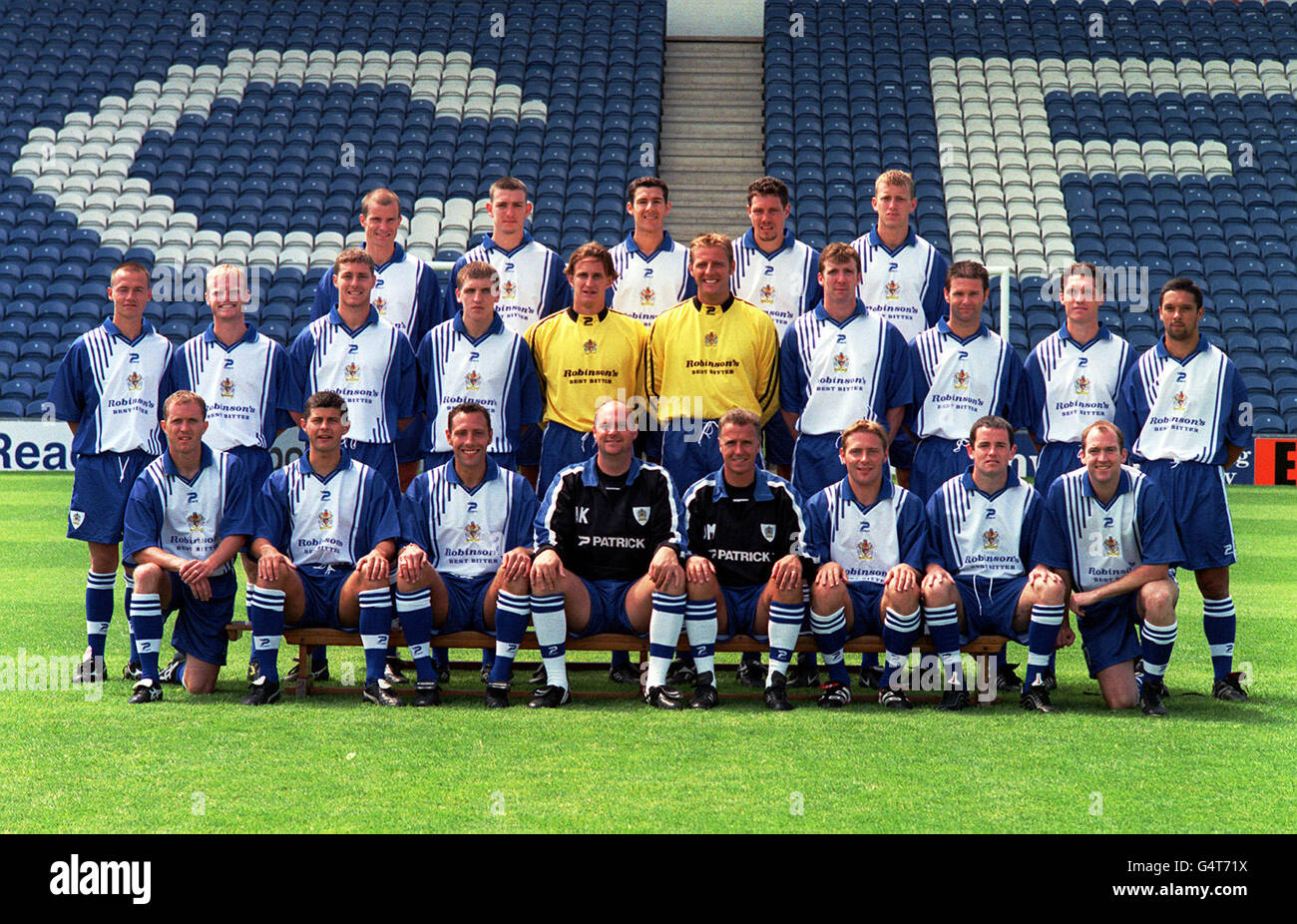 Stockport County/Team Stockfoto