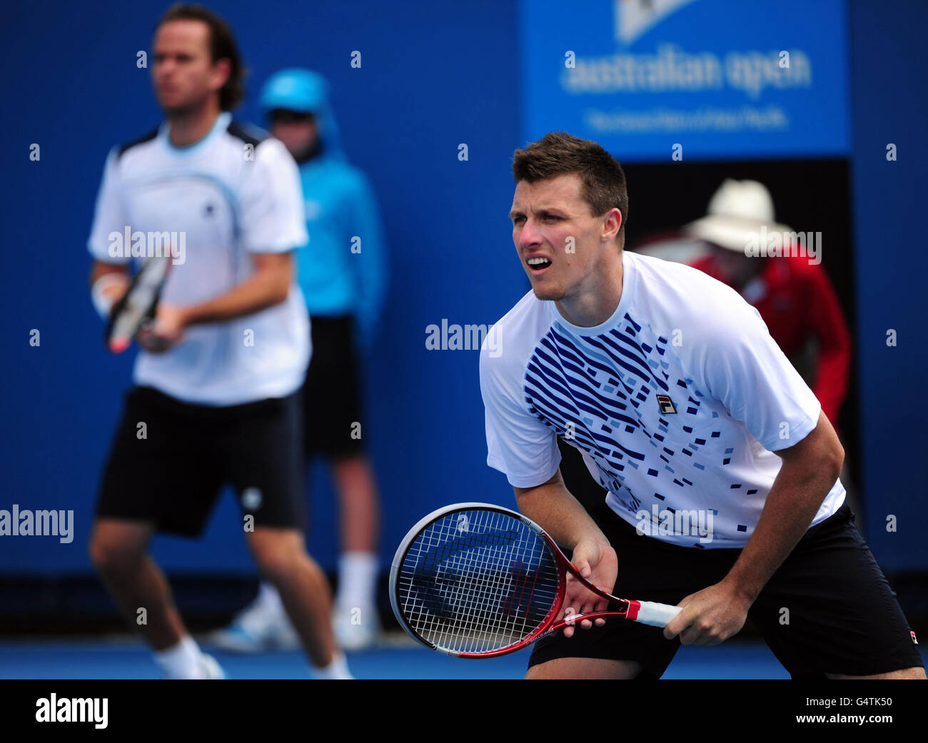 Tennis - Australian Open 2012 - Tag vier - Melbourne Park Stockfoto