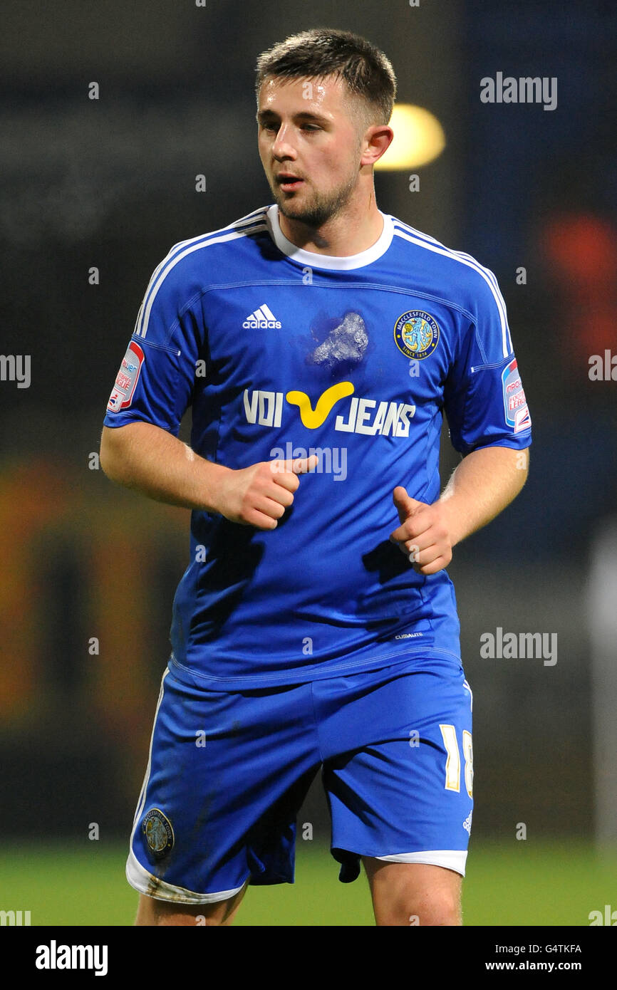 Fußball - FA-Cup - 3. Runde Replay - Bolton Wanderers V Macclesfield Town - Reebok Stadium Stockfoto