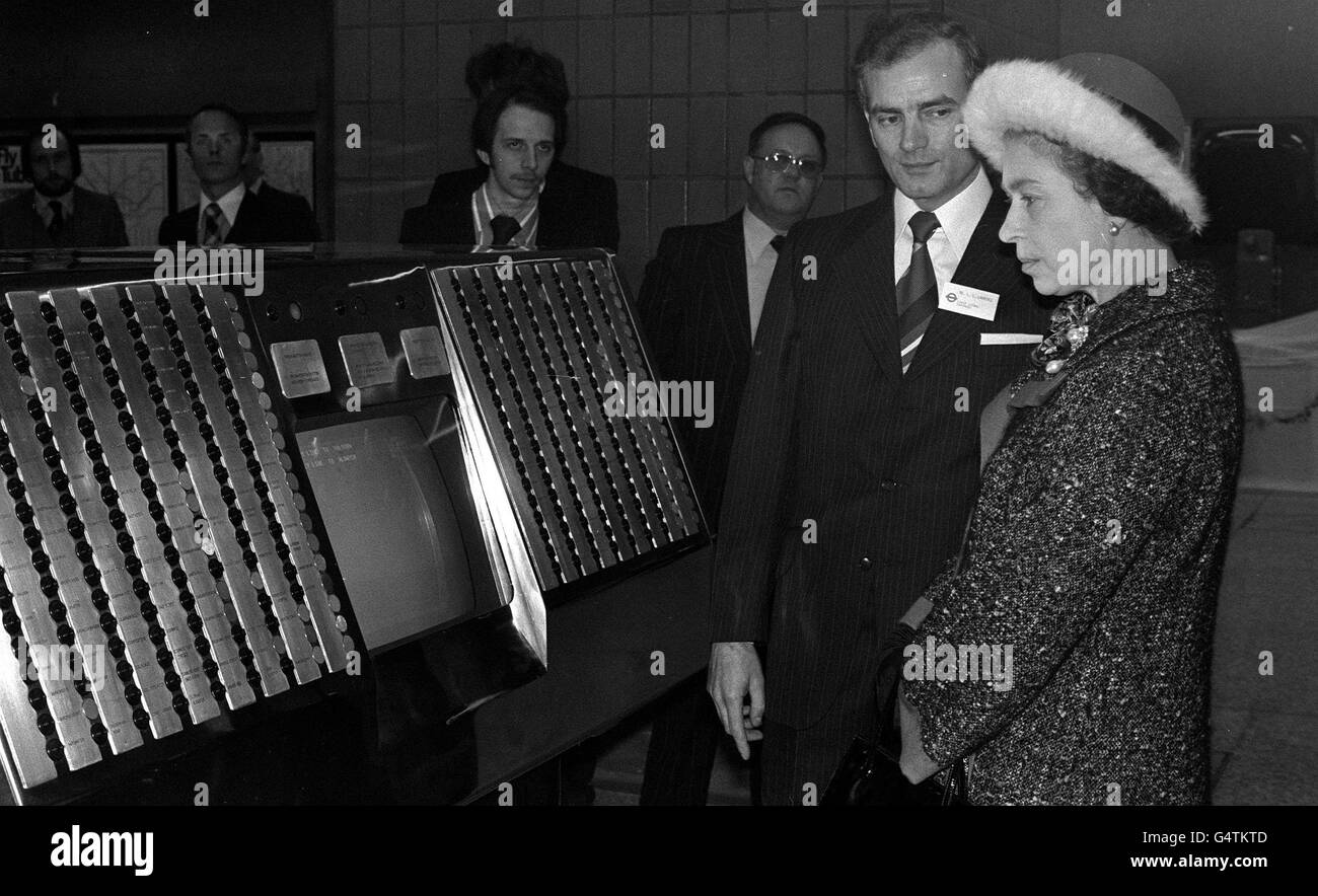 Royalty - Königin Elizabeth II Silver Jubilee Stockfoto