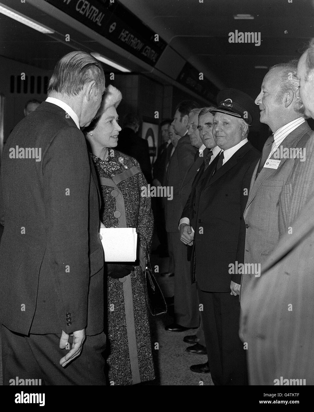 Royalty - Königin Elizabeth II Silver Jubilee Stockfoto