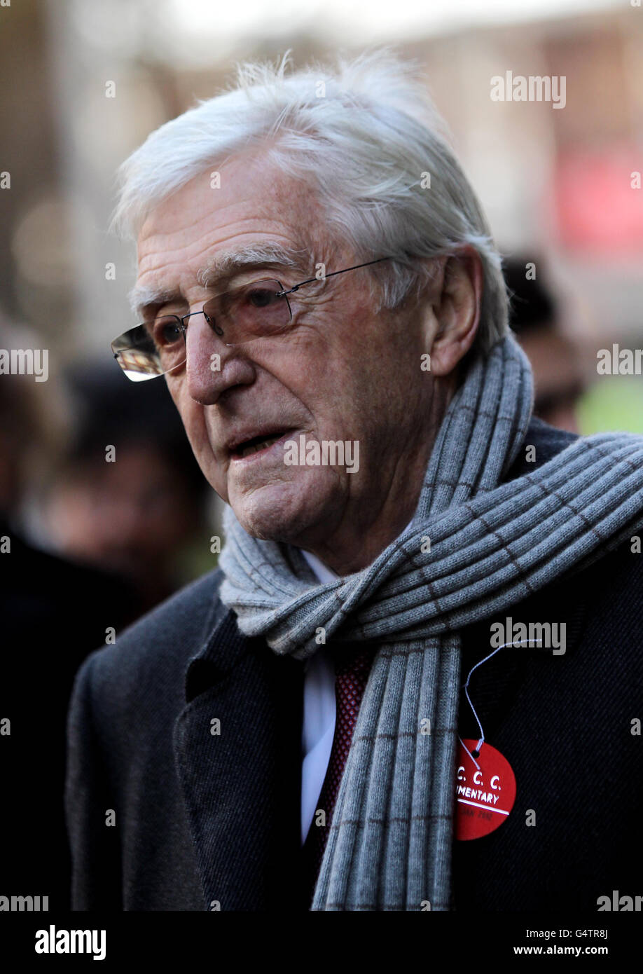 Cricket - danke Basil d ' Oliveira geben Service - Worcester Cathedral Stockfoto