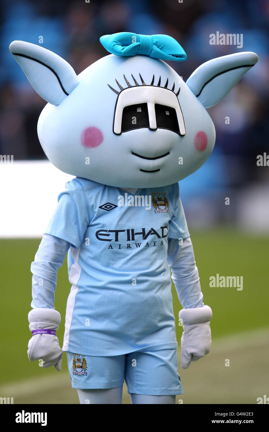 Fußball - Barclays Premier League - Manchester City gegen Tottenham Hotspur - Etihad Stadium Stockfoto