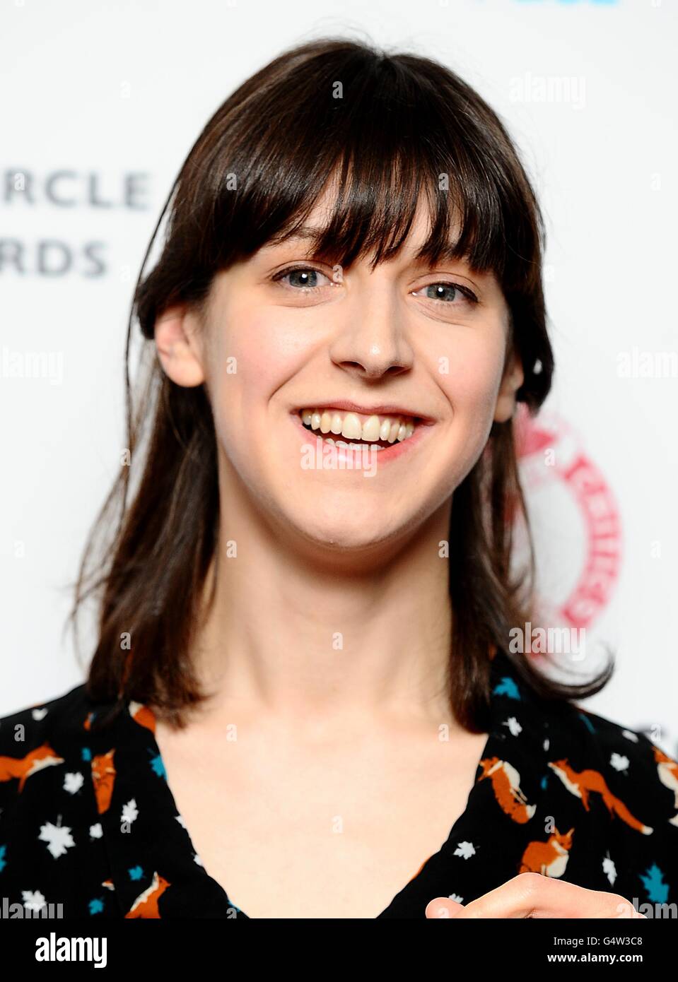 Blanche McIntyre bei den Critics Circle Theatre Awards 2011 im Prince of Wales Theatre, Coventry Street, London. Stockfoto