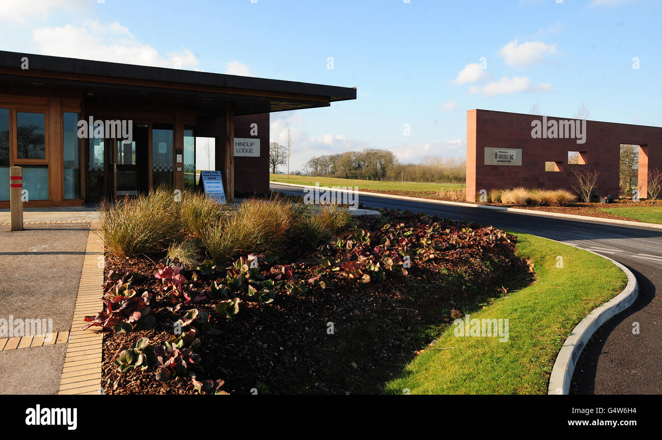 West Mercia Polizeipräsidium Stockfoto