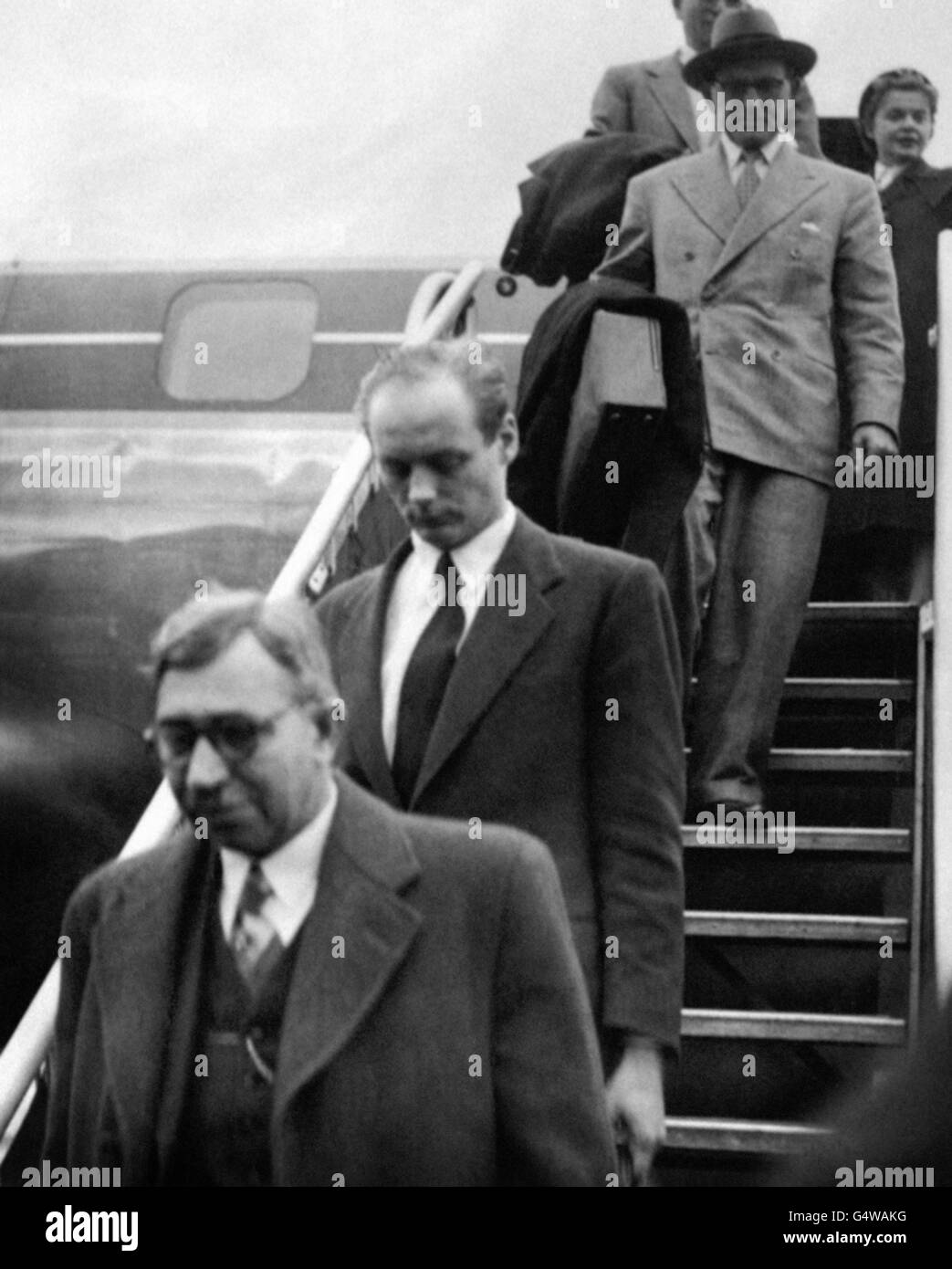 Impressum - Lord Montagu von Beaulieu Homosexualität verhaftet Stockfoto