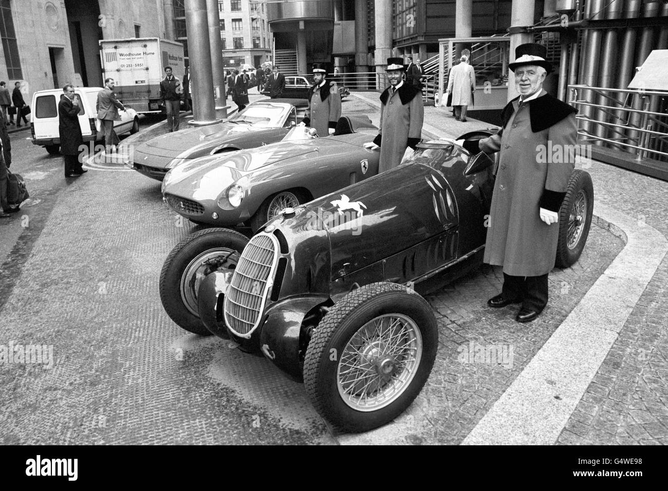 Autofahren - klassische Sportwagen - London Stockfoto