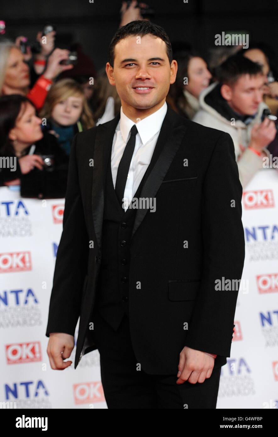 National Television Awards 2012 - Ankünfte - London Stockfoto