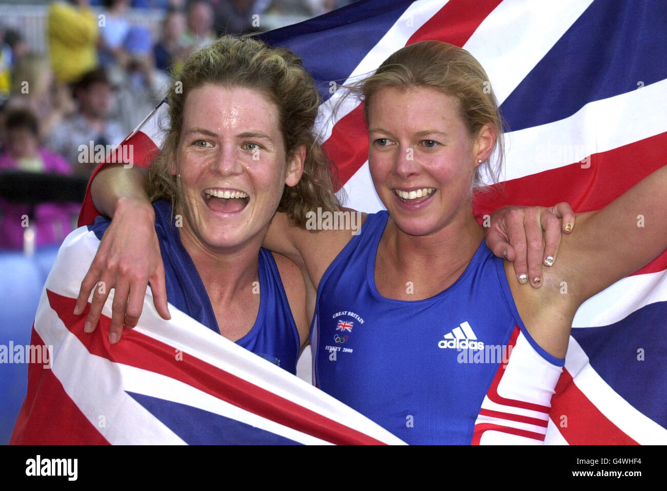 Sydney 2000 Olympics - Frauen moderner Fünfkampf Stockfoto