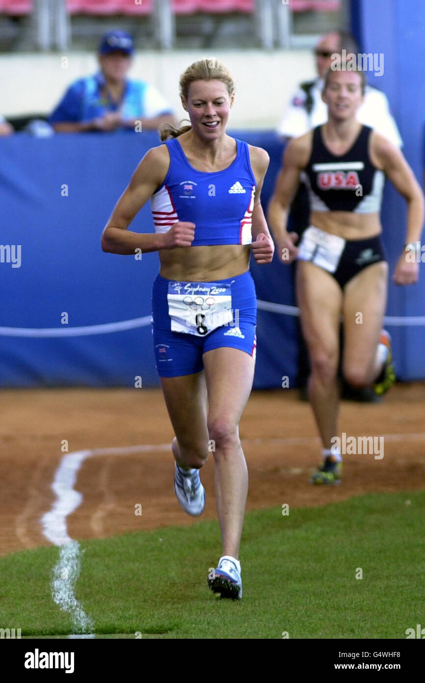 Sydney 2000 Olympics - Frauen moderner Fünfkampf Stockfoto