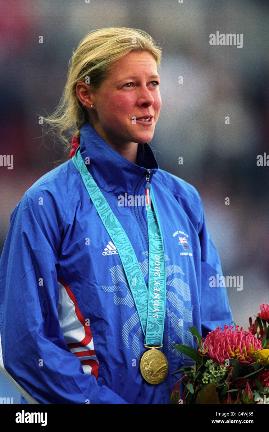 Sydney 2000 Olympics - Frauen moderner Fünfkampf Stockfoto