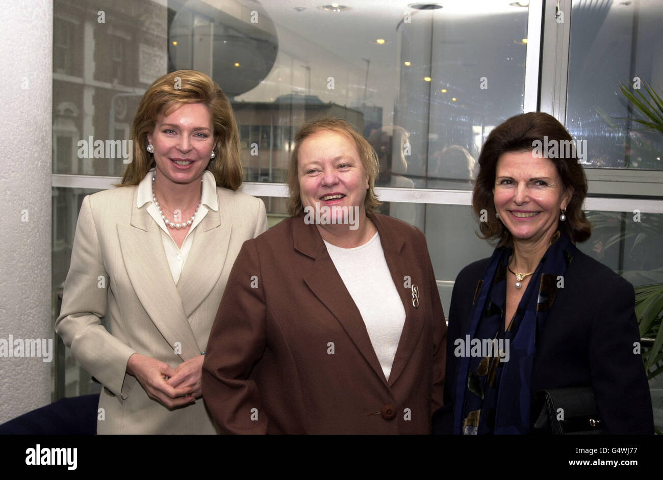 Drogen Forum Mo Noor & Silvia Stockfoto