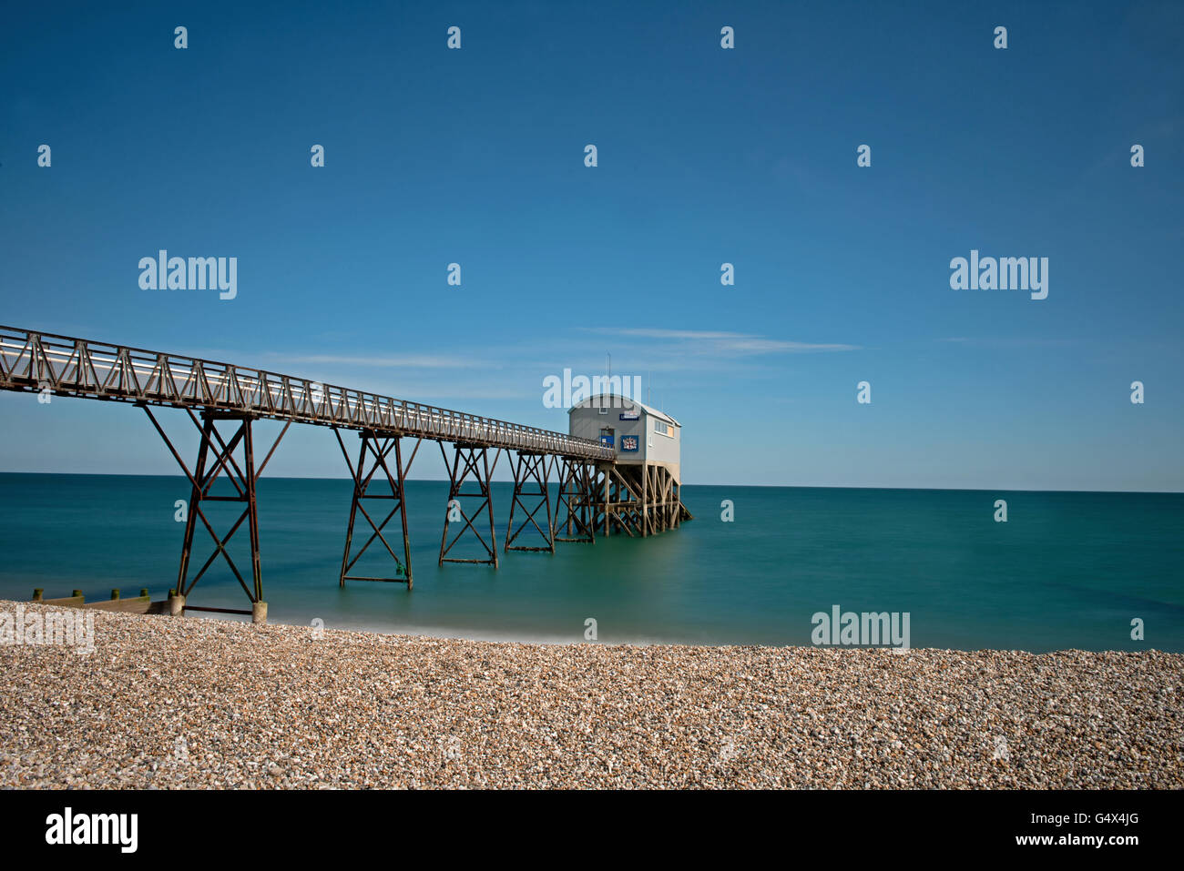 Selsey Lifeboat Station, Selsey, West Sussex, England, Uk, Gb. Stockfoto