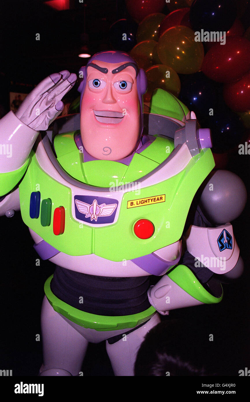 Toy Story 2 Buzz Lightyear Stockfoto