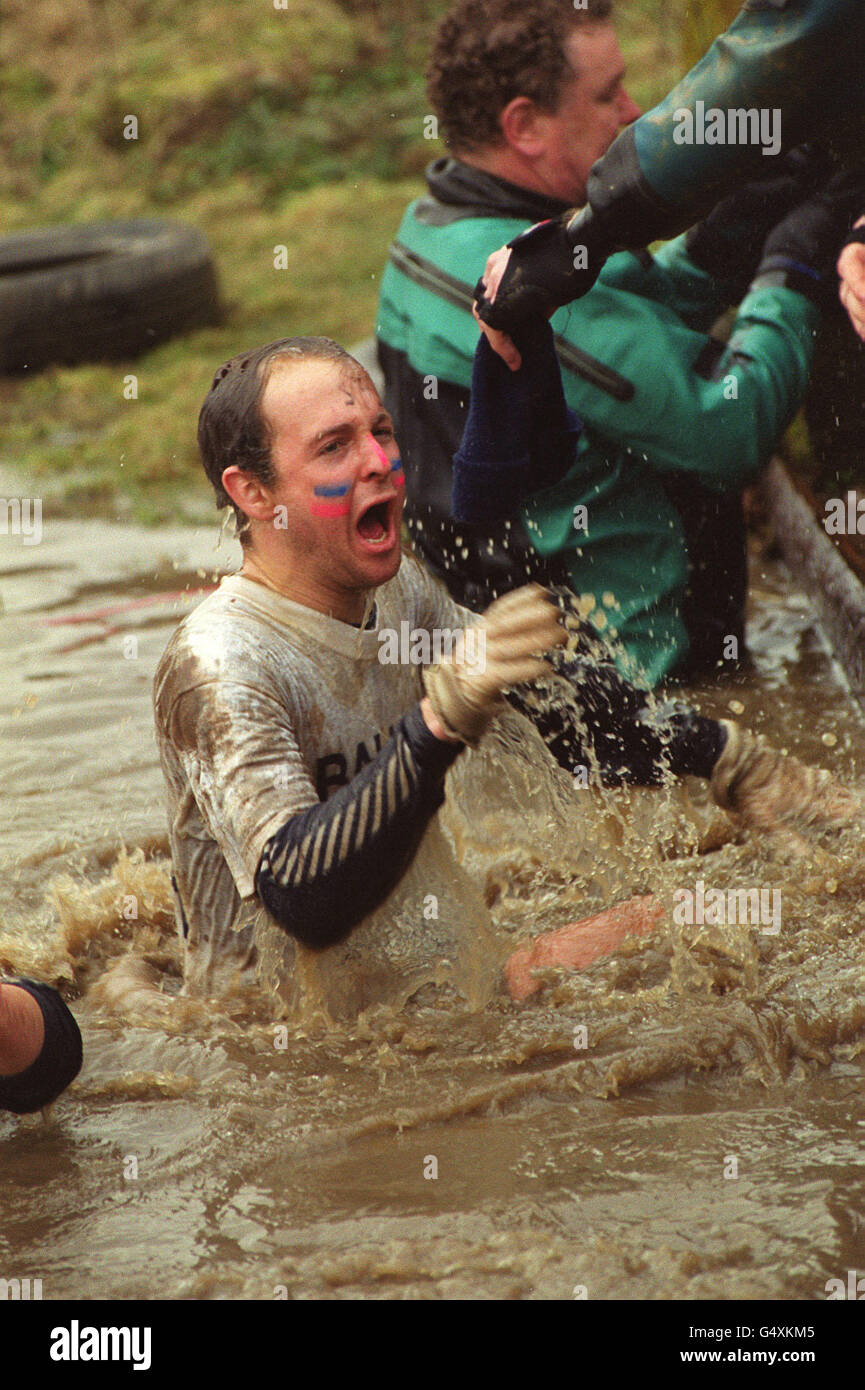 Tough Guy 2000 Wasser Stockfoto