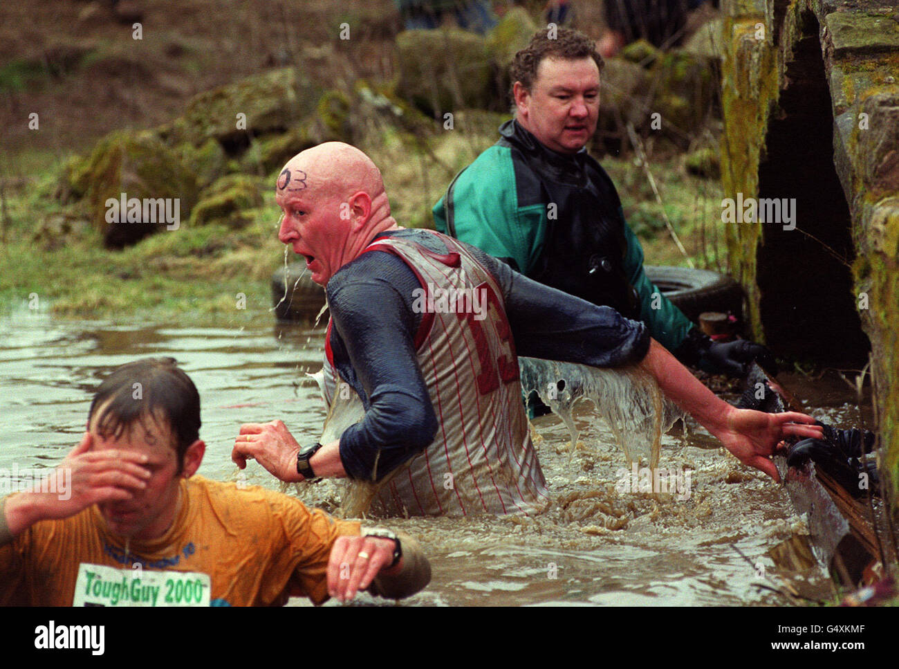 Tough Guy 2000 Wasser Stockfoto