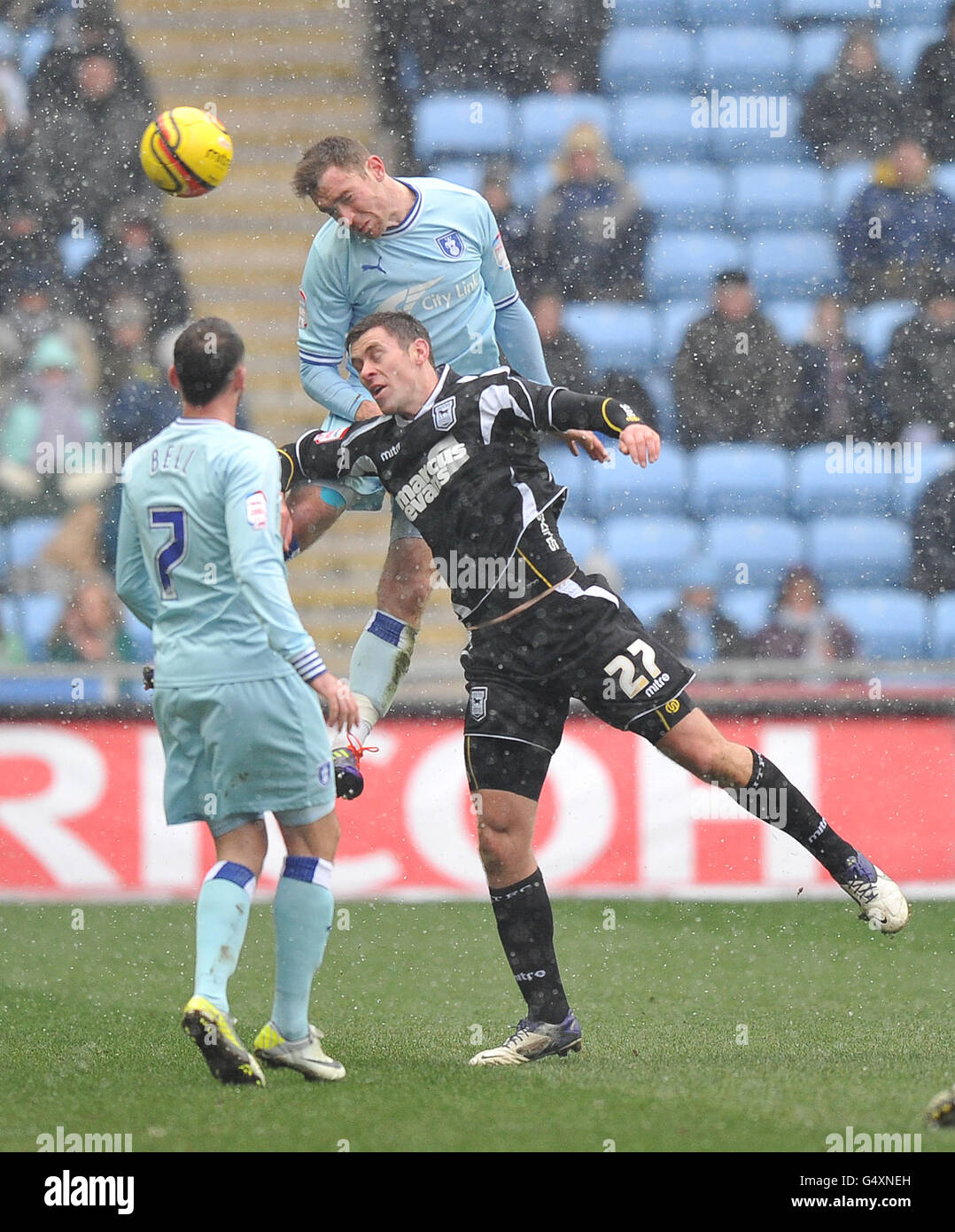 Fußball - Npower Football League Championship - Coventry City V Ipswich Town - Ricoh Arena Stockfoto