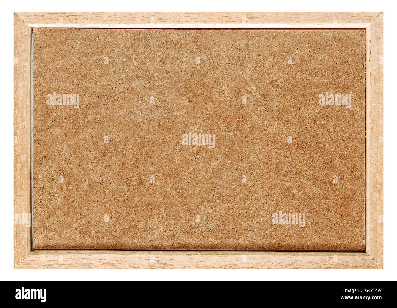 leere Buchung board Stockfoto
