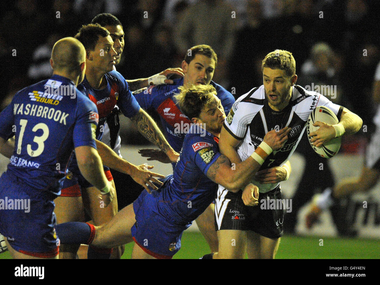 Rugby League - Stobart Super League - Widnes Wikinger V Wakefield Wildcats - Stobart Stadium Halton Stockfoto