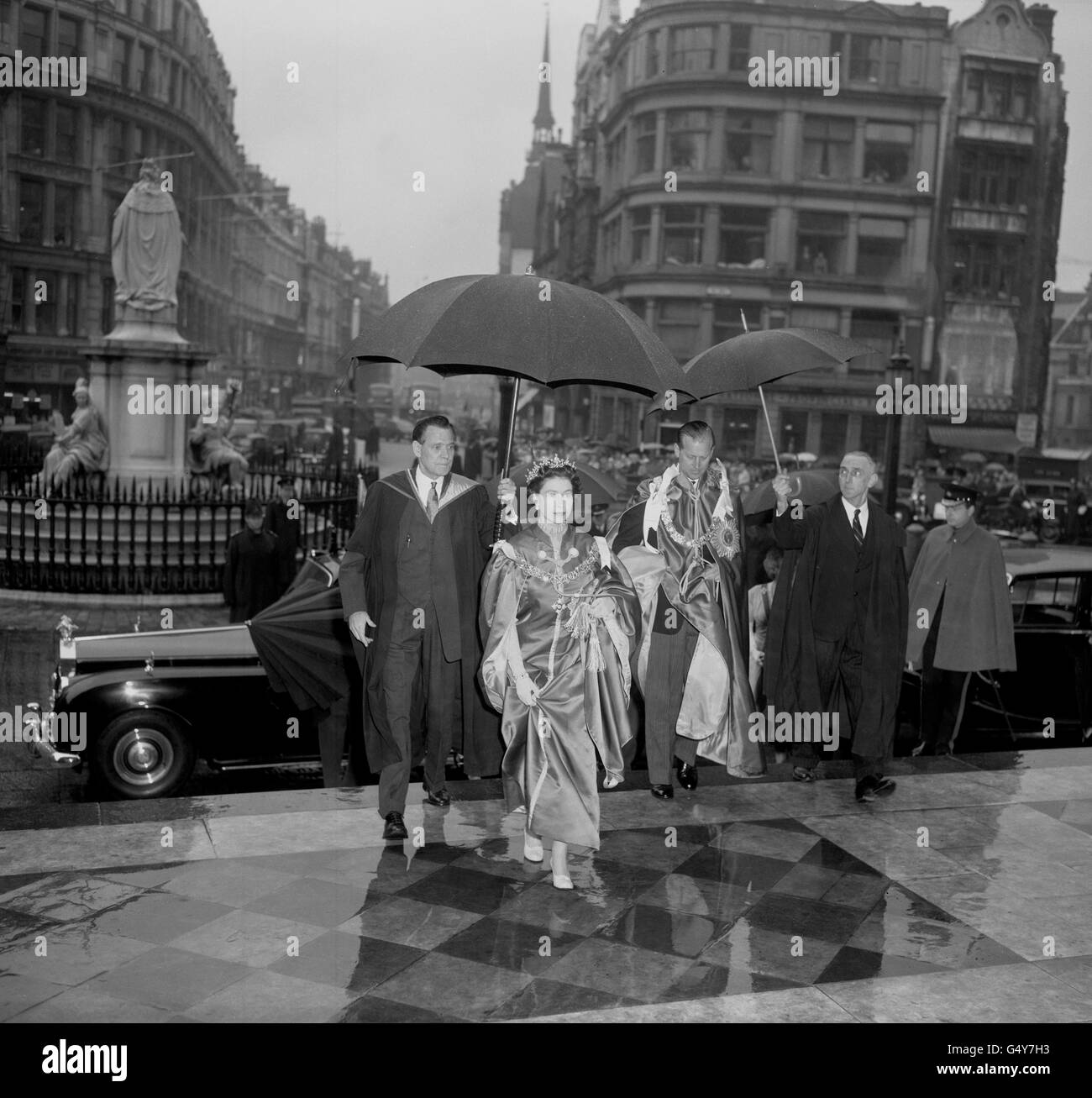 Royalty - Orden des britischen Empire Service - St. Pauls Cathedral, London Stockfoto