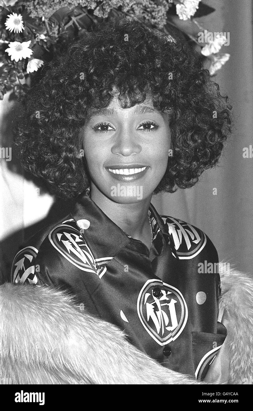 Whitney Houston Tod Stockfoto