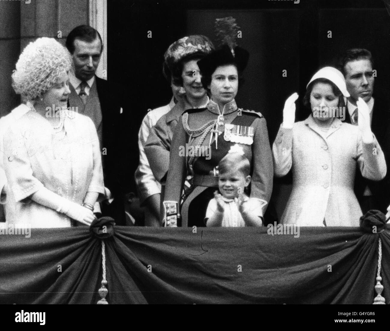 Royalty - Trooping die Farbe - London Stockfoto