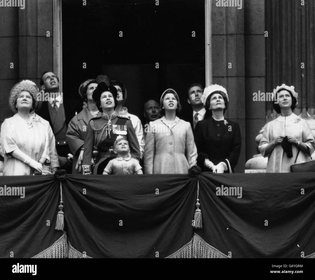 Royalty - Trooping die Farbe - London Stockfoto