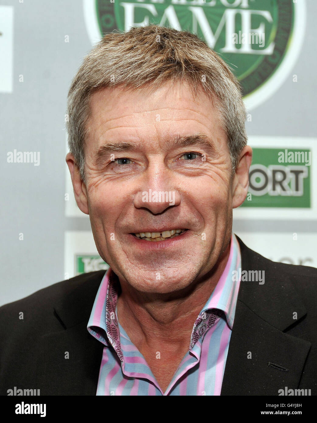 Motor Sport Magazine Hall of Fame - London. TIFF Needell kommt für die 2012 erscheinende Zeitschrift „Motor Sport Hall of Fame“ im Roundhouse in Chalk Farm im Norden Londons an. Stockfoto