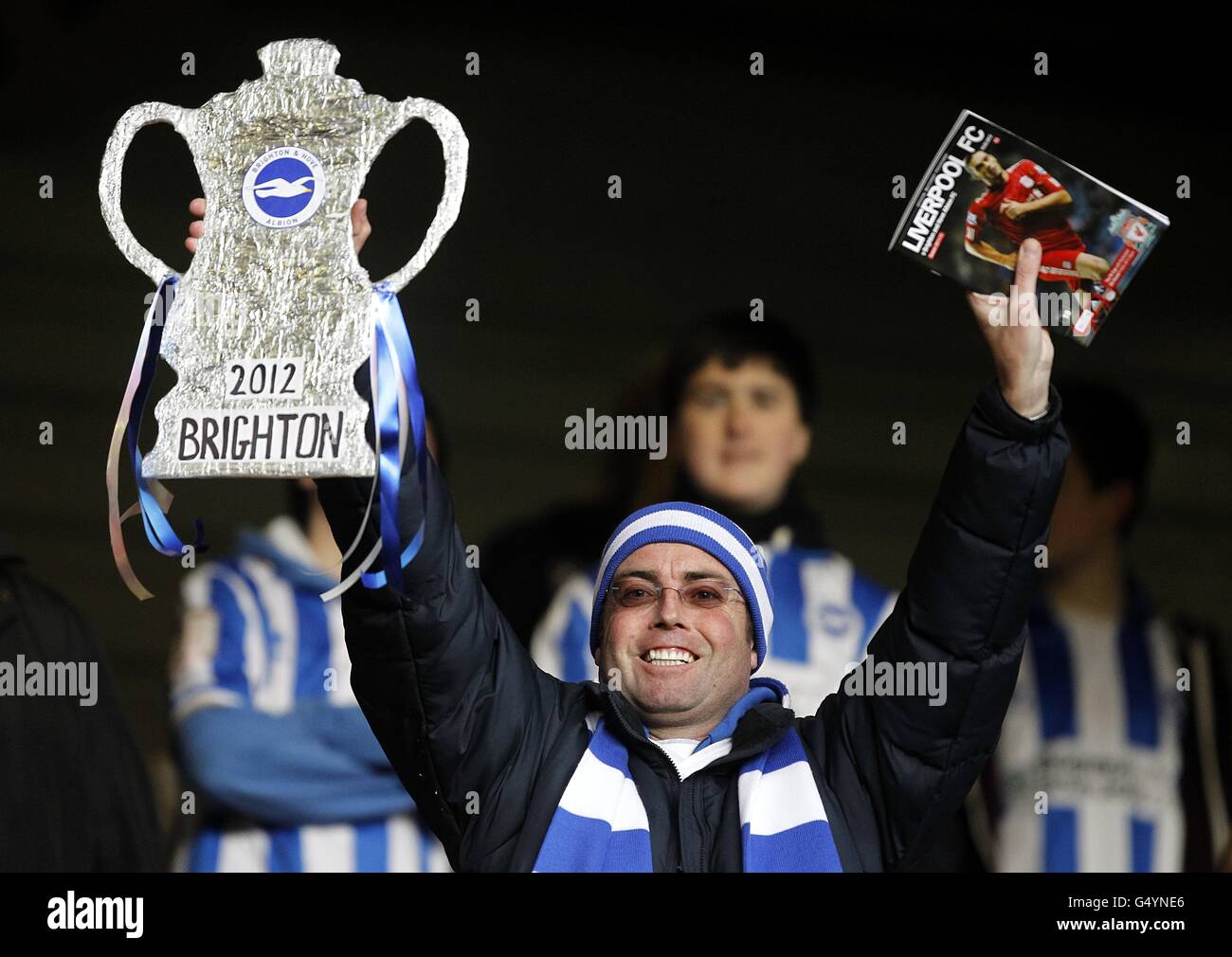 Fußball - FA-Cup - 5. Runde - Liverpool V Brighton und Hove Albion - Anfield Road Stockfoto