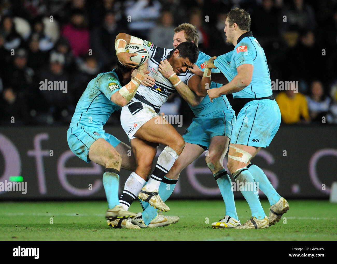 Rugby League - Stobart Super League - Hull FC V London Broncos - KC Stadium Stockfoto