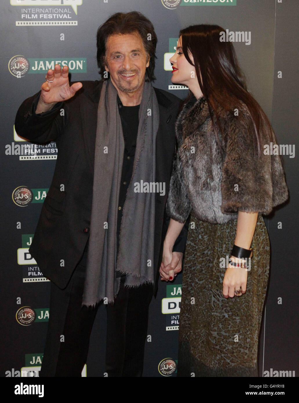 Al Pacino und ihre Freundin Lucila Sola beim Filmfestival Jameson