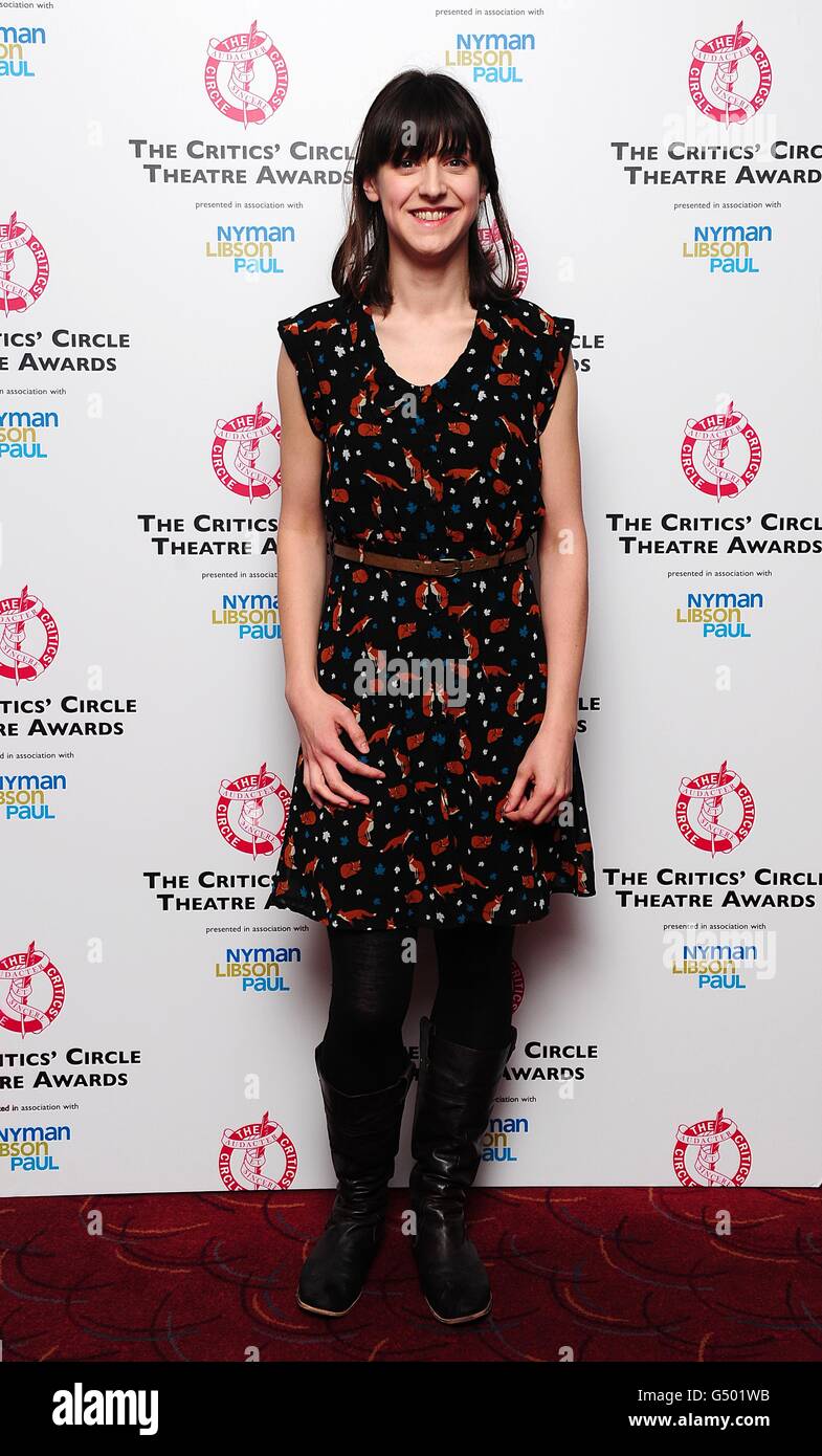 Critics' Circle Theatre Award - London Stockfoto