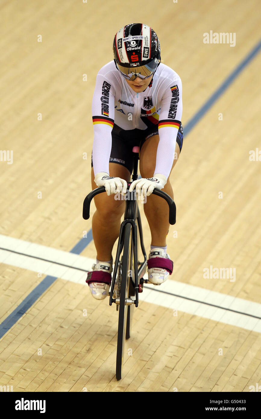 Radsport - UCI Bahnrad-WM und Olympische Spiele-Test-Event - Tag zwei -  Olympischen Velodrom Stockfotografie - Alamy