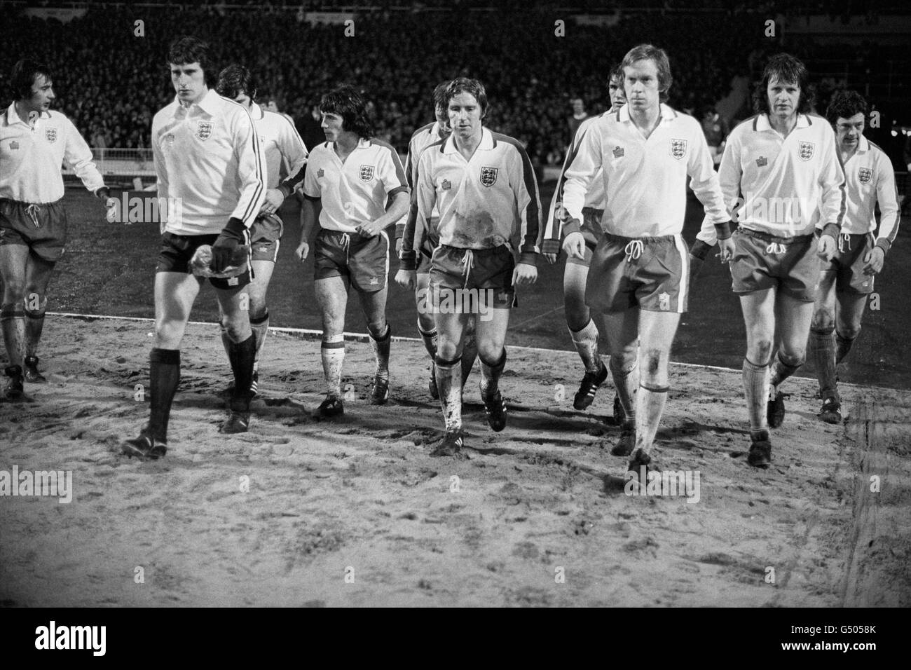 Fußball - freundlich - England V Westdeutschland - Wembley-Stadion Stockfoto