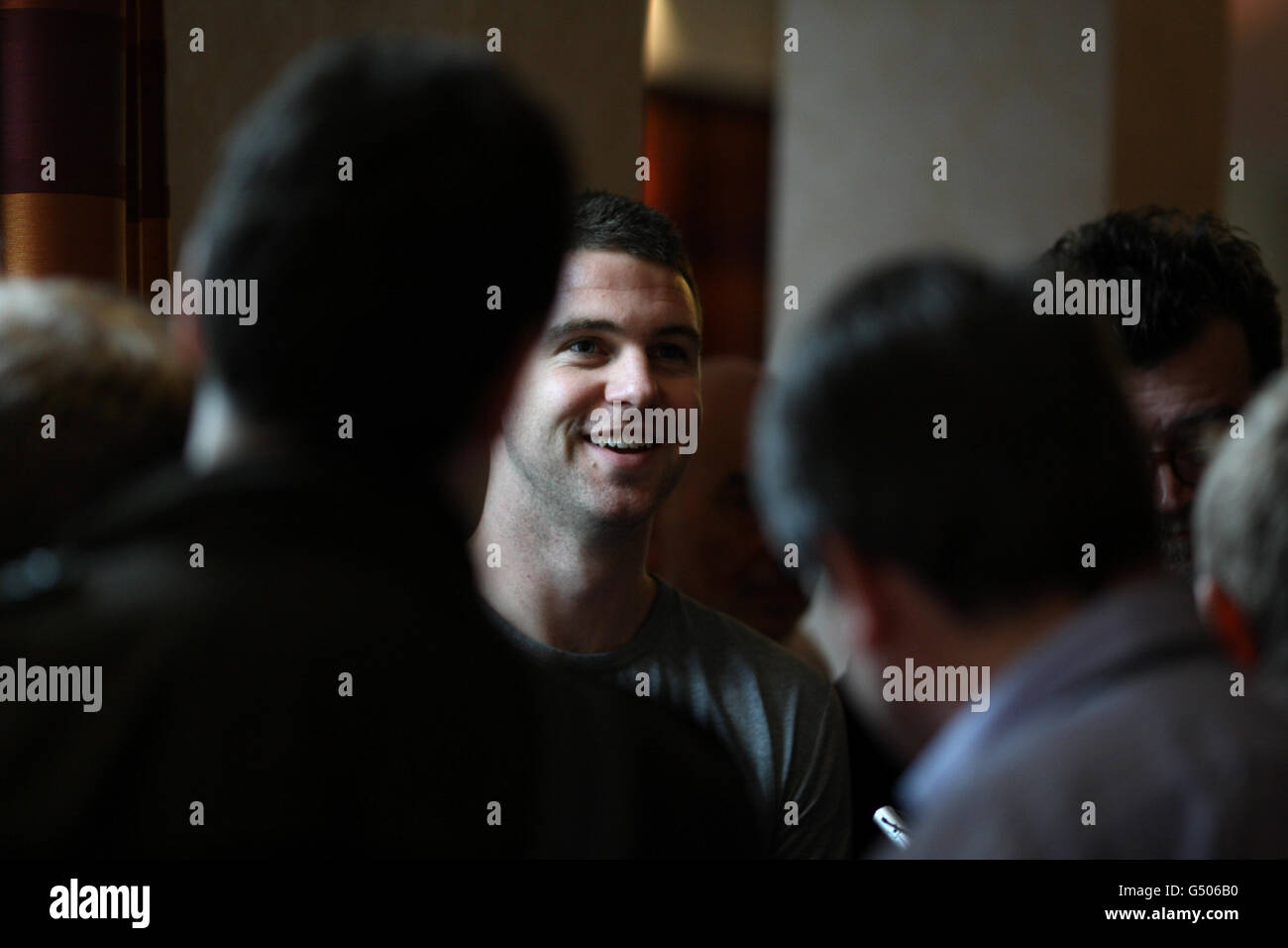 Fußball - Carling Cup-Finale Vorschau - Cardiff City Media Day - Vale Resort Stockfoto